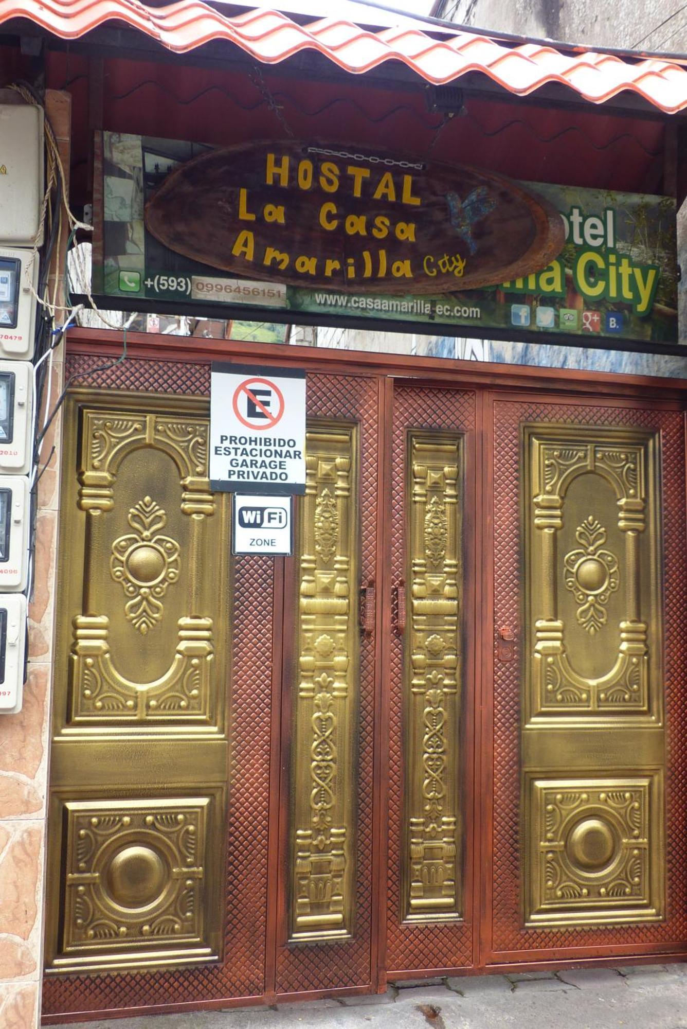 Hostal La Casa Amarilla City Баньйос Екстер'єр фото